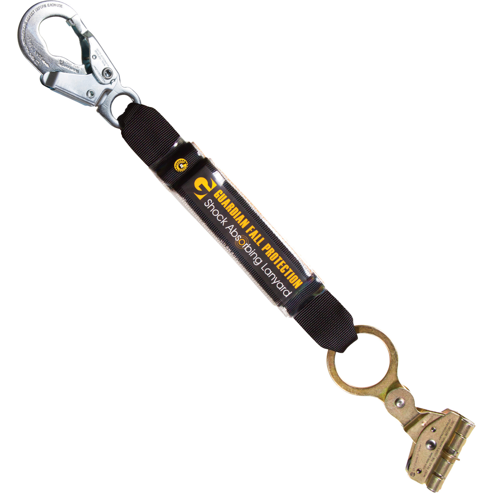 Guardian Fall Protection Rope Grab with Shock Pack